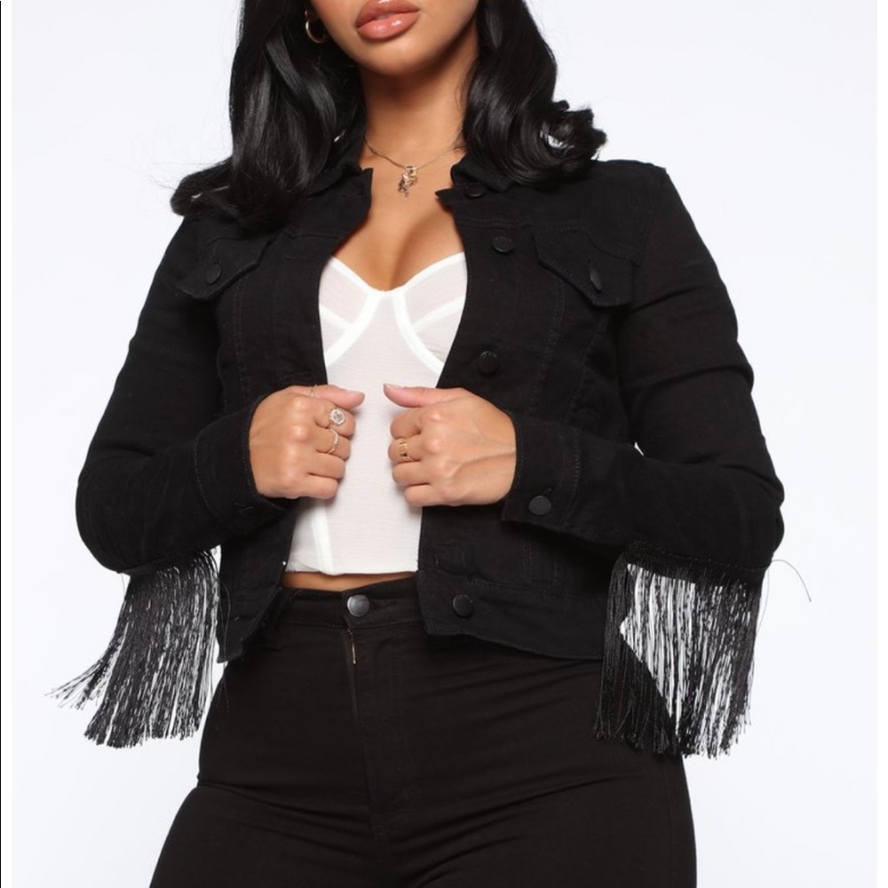 Fringe jacket